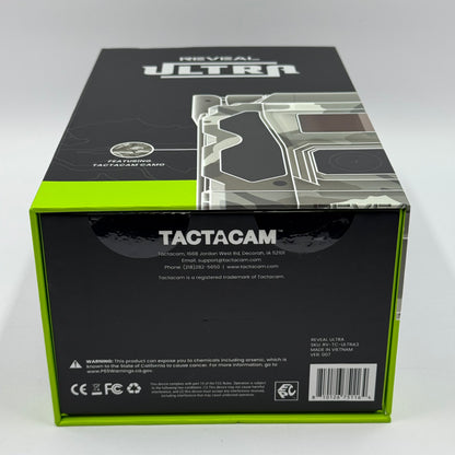 New Tactacam Reveal Ultra Cellular Trailcam RV-TC-ULTRA3