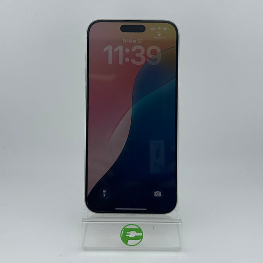 Factory Unlocked Apple iPhone 15 Pro Max 256GB White NU673LL/A