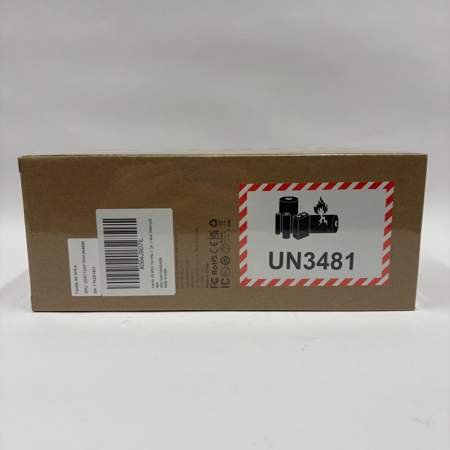 New Fanttik X9 Apex Air Inflator