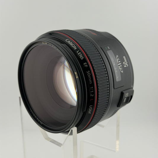 Canon EF Ultrasonic 50mm f/1.2 L USM Auto & Manual Lens