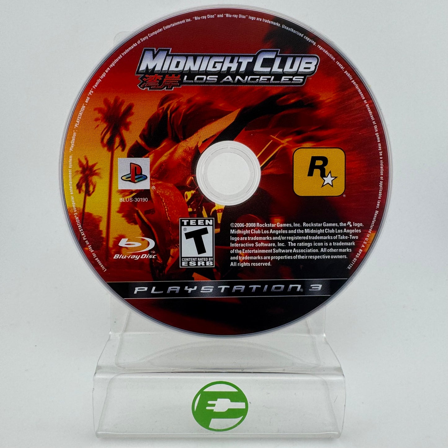 Midnight Club Los Angeles (Sony PlayStation 3 PS3, 2008)