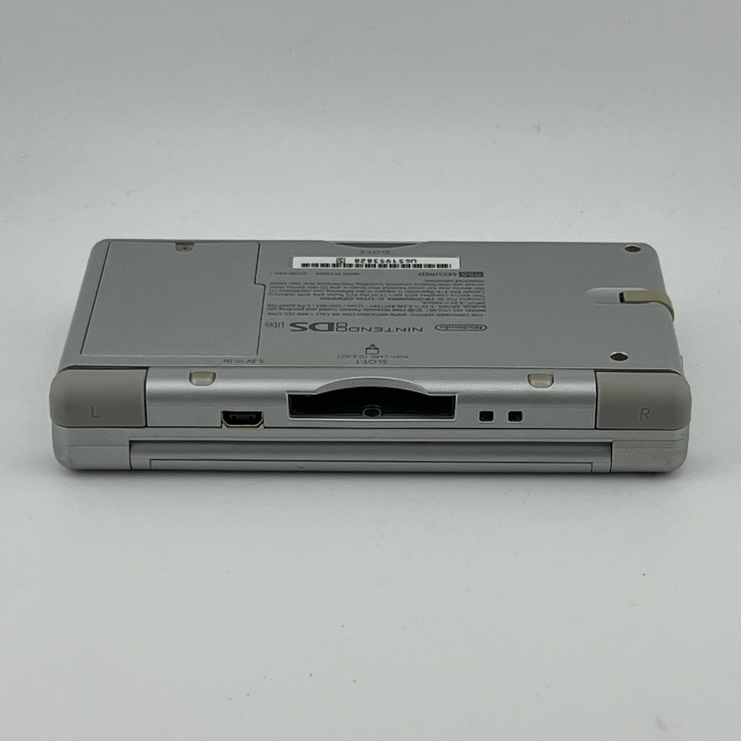 Nintendo DS Lite Handheld Game Console USG-001 Metallic Silver