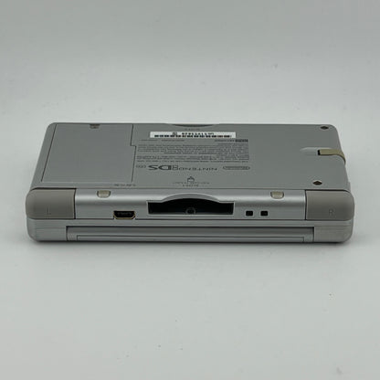 Nintendo DS Lite Handheld Game Console USG-001 Metallic Silver