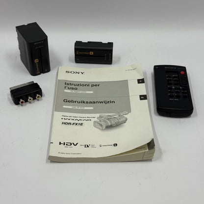 Sony HDV HandyCam HDR-FX1E Digital HD Video Camera Recorder PAL