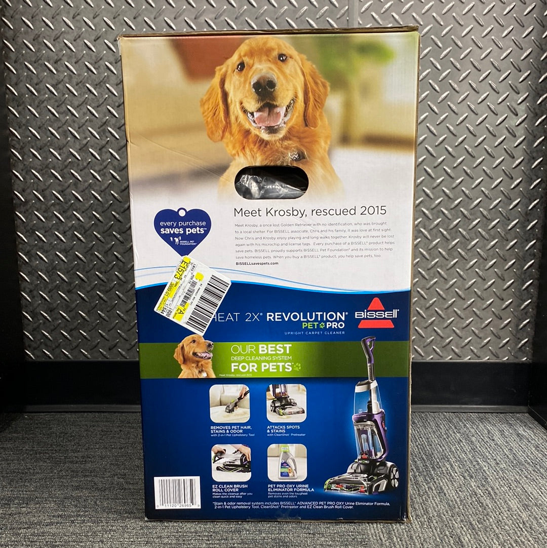 New Bissel Proheat 2X Revolution Upright Carpet Cleaner 3586 PayMore Cary