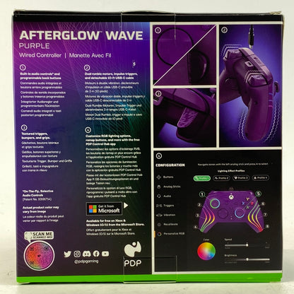 New PDP Afterglow Wave Wired Gaming Controller