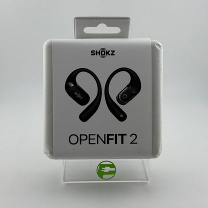 New Shokz OPENFIT 2 Open Ear True Wireless Earbuds Black T920