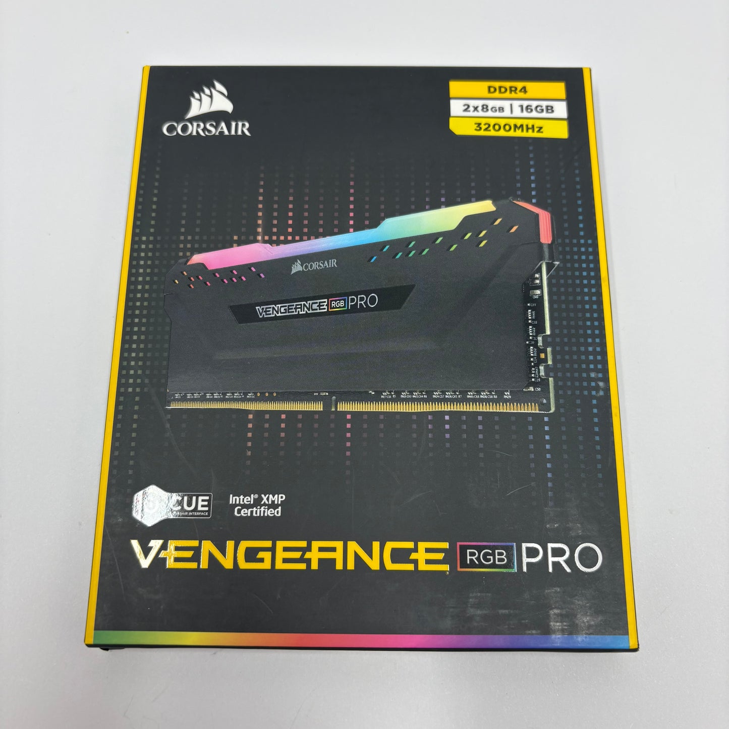 Corsair Vengeance RGB Pro 16GB (2x8GB) RAM DDR4 3200MHz CMW16GX4M2C3200C16W