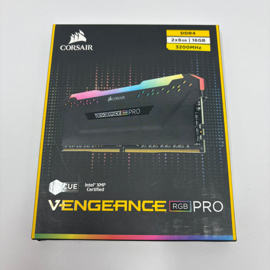 Corsair Vengeance RGB Pro 16GB (2x8GB) RAM DDR4 3200MHz CMW16GX4M2C3200C16W