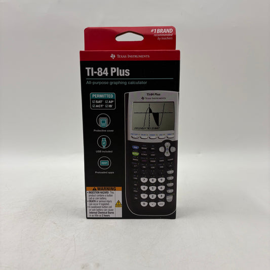 New Texas Instruments TI-84+ Graphing Calculator