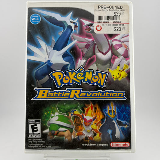Pokemon Battle Revolution (Nintendo Wii, 2007)