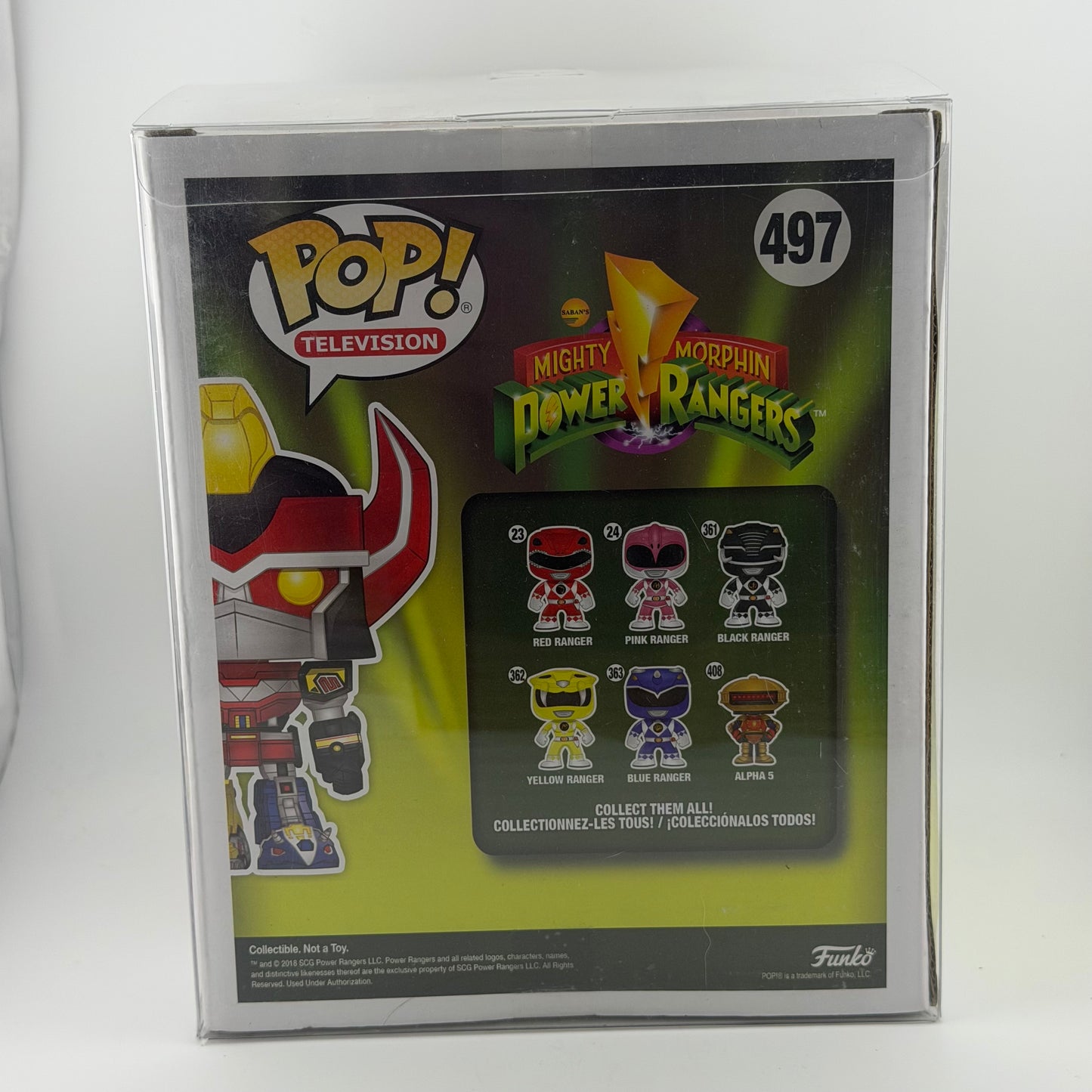 New Funko Pop Power Rangers Megazord #497