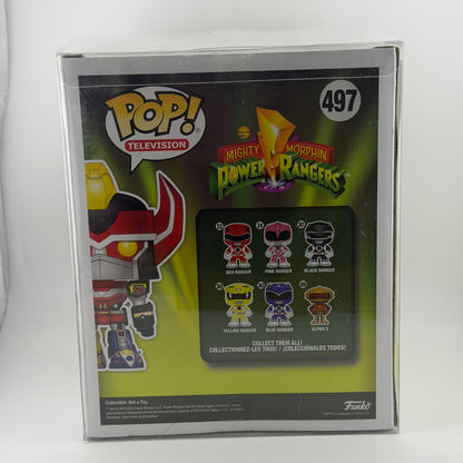New Funko Pop Power Rangers Megazord #497