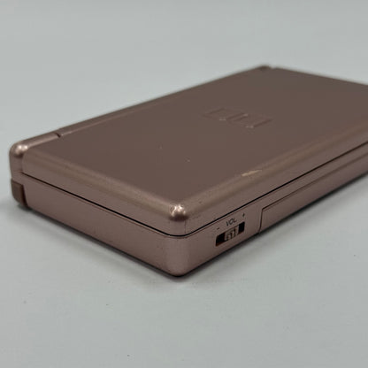 Nintendo DS Lite Handheld Game Console USG-001 Metallic Rose