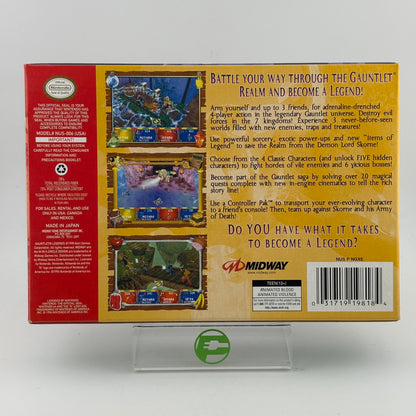 Gauntlet Legends (Nintendo 64 N64, 1999)