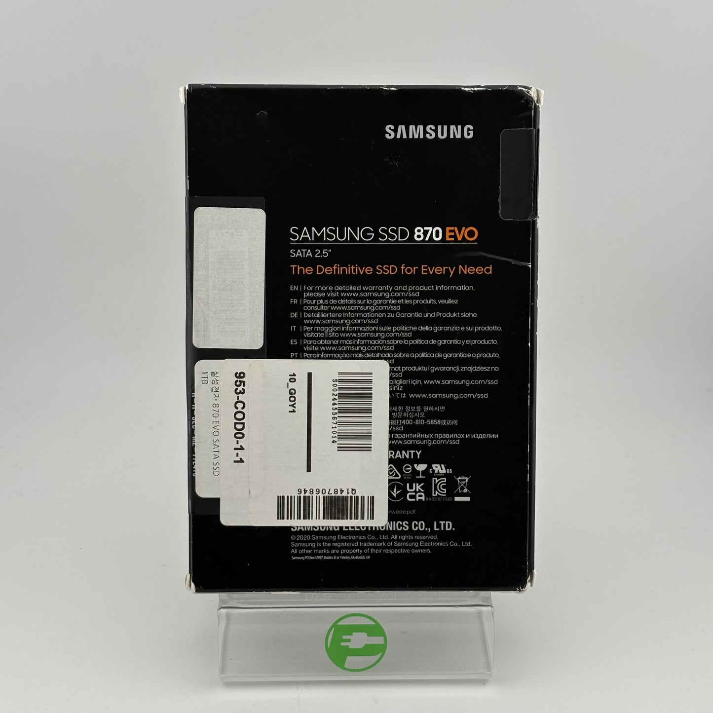 New Samsung 2.5" 870 EVO 1TB SATA III 6Gbps SSD MZ-77E1T0
