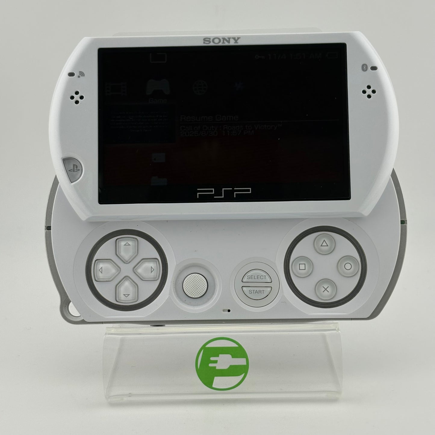 Sony Playstation Portable Go PSP PSP-N1000 Handheld Game System White