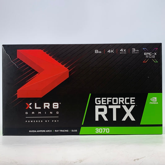 New PNY GeForce RTX 3070 8GB GDDR6 Graphics Card VCG30708LTFXPPB