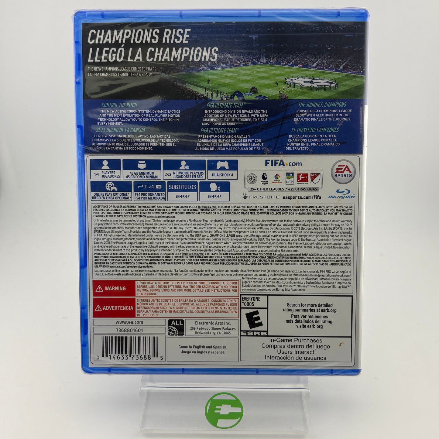 New FIFA 19 (Sony PlayStation 4 PS4, 2018)