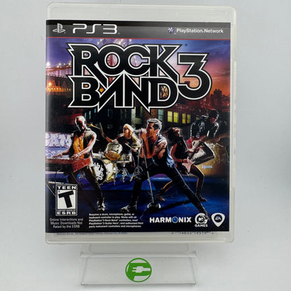 Rock Band 3 (Sony PlayStation 3 PS3, 2010)