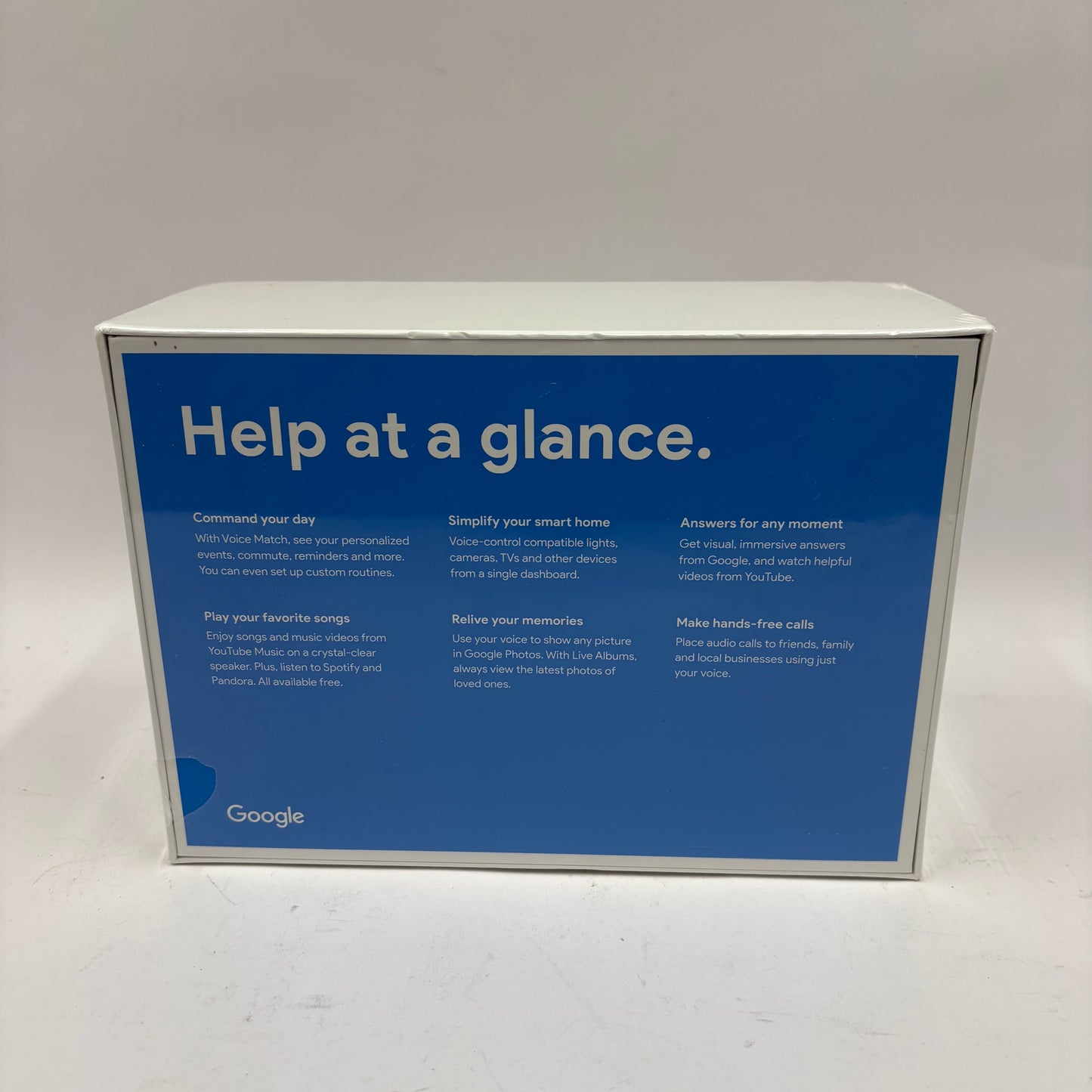 Google Home Hub 1st Gen Smart Display Green GA00578-US