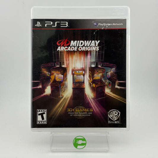 Midway Arcade Origins (Sony PlayStation 3 PS3, 2012)