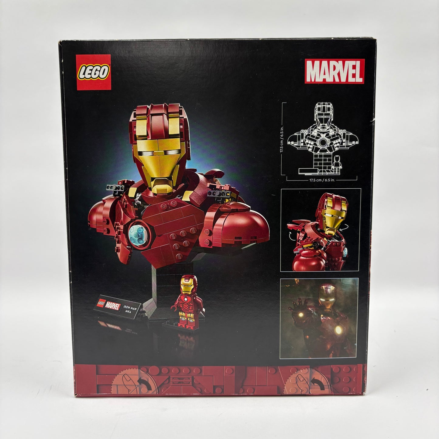 New Lego Marvel Iron Man MK4 Bust  Lego Set 6529126