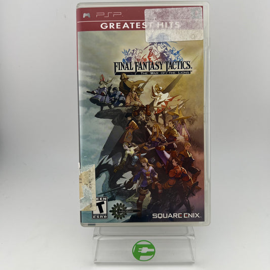 Final Fantasy Tactics: The War of the Lions (Sony PlayStation PSP, 2007)