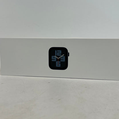 New GPS Only Apple Watch SE 2nd Gen 44MM Midnight w/Midnight Sport Loop MREA3LL/A