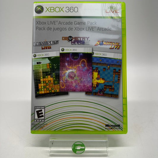 Xbox Live Arcade Game Pack (Microsoft Xbox 360, 2009)