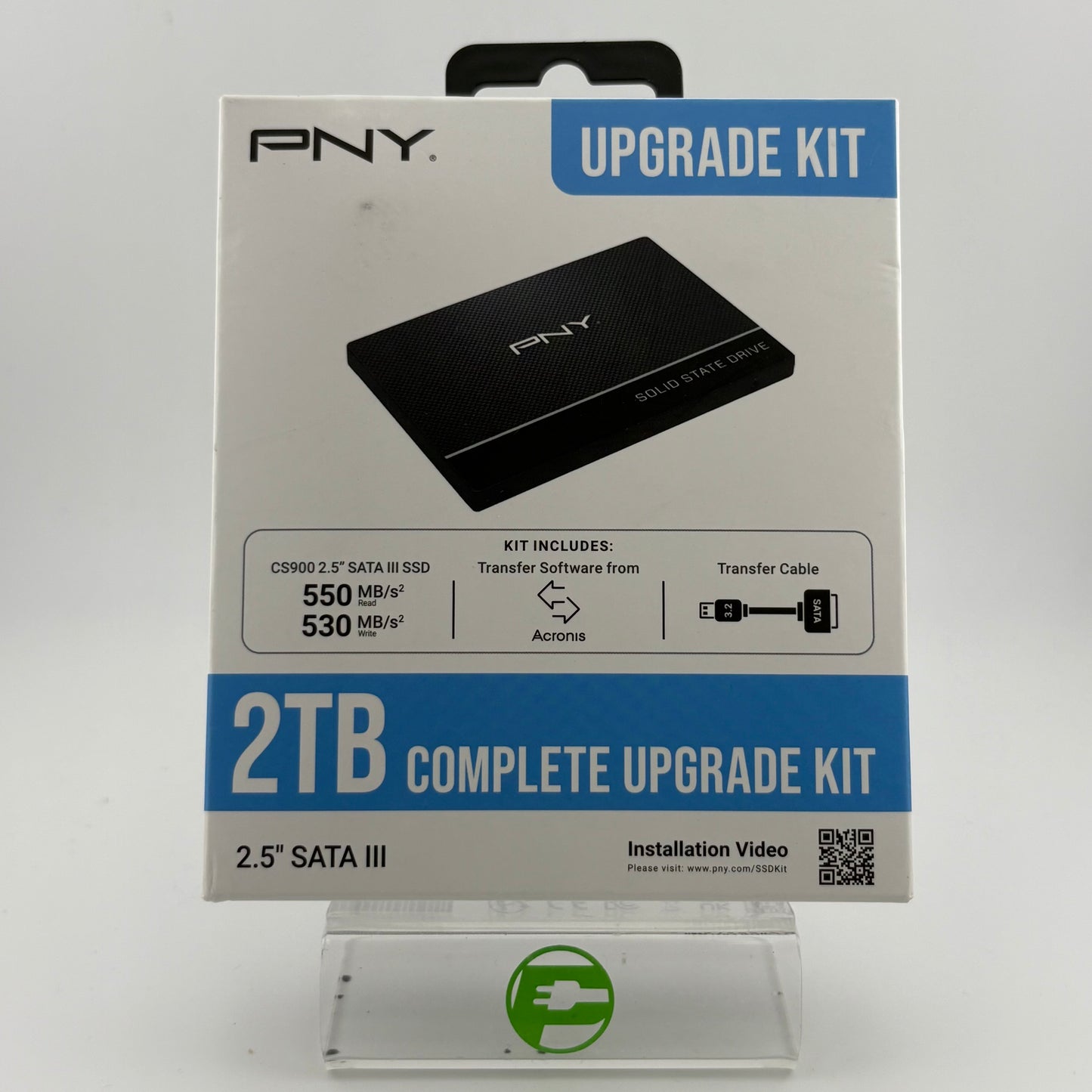 New PNY 2.5" Upgrade Kit 2TB SATA III SSD SSD7CS900-2TBKIT-RB