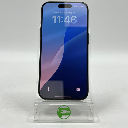 Unlocked Apple iPhone 15 Pro 128GB Black Titanium MTQM3LL/A