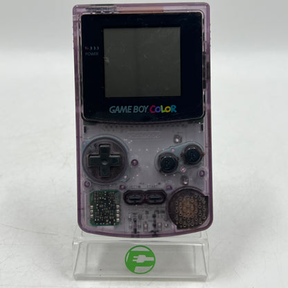 Nintendo Game Boy Color Handheld Game Console CGB-001 Atomic Purple