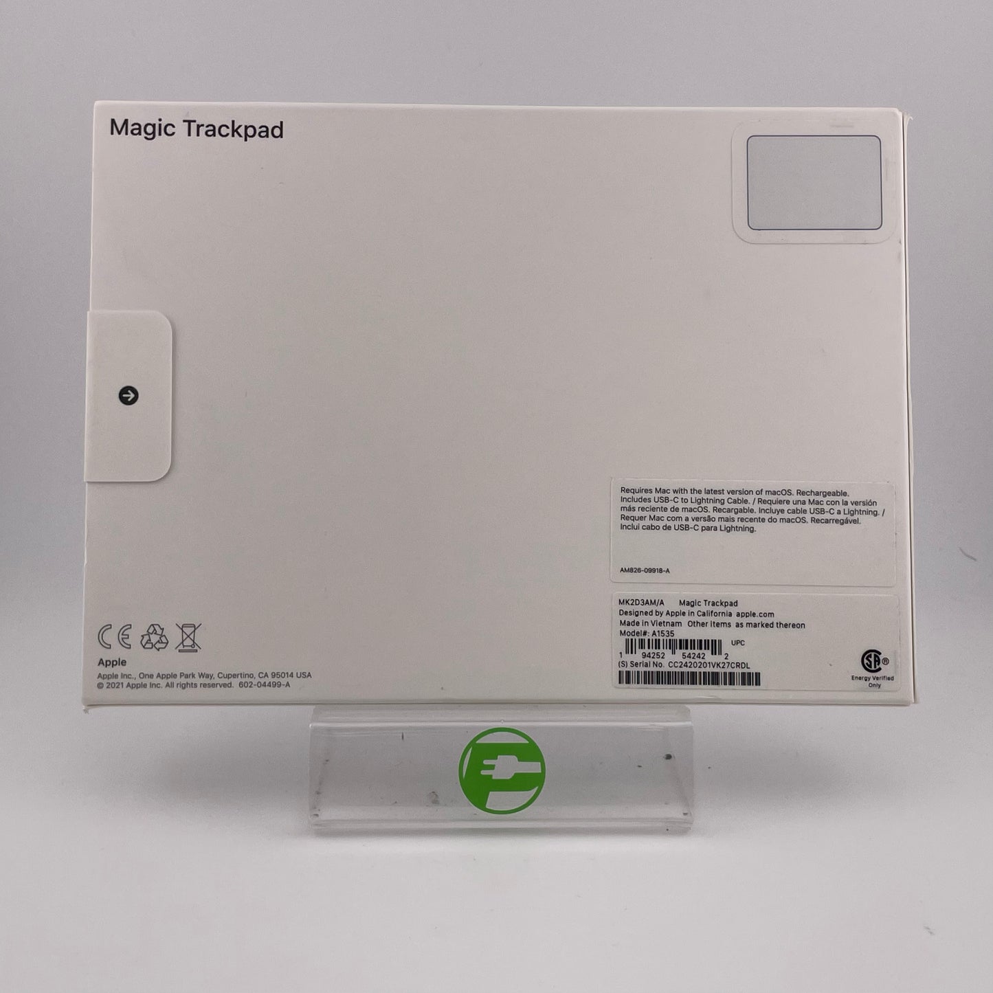 Apple Magic Trackpad White MK2D3AM/A