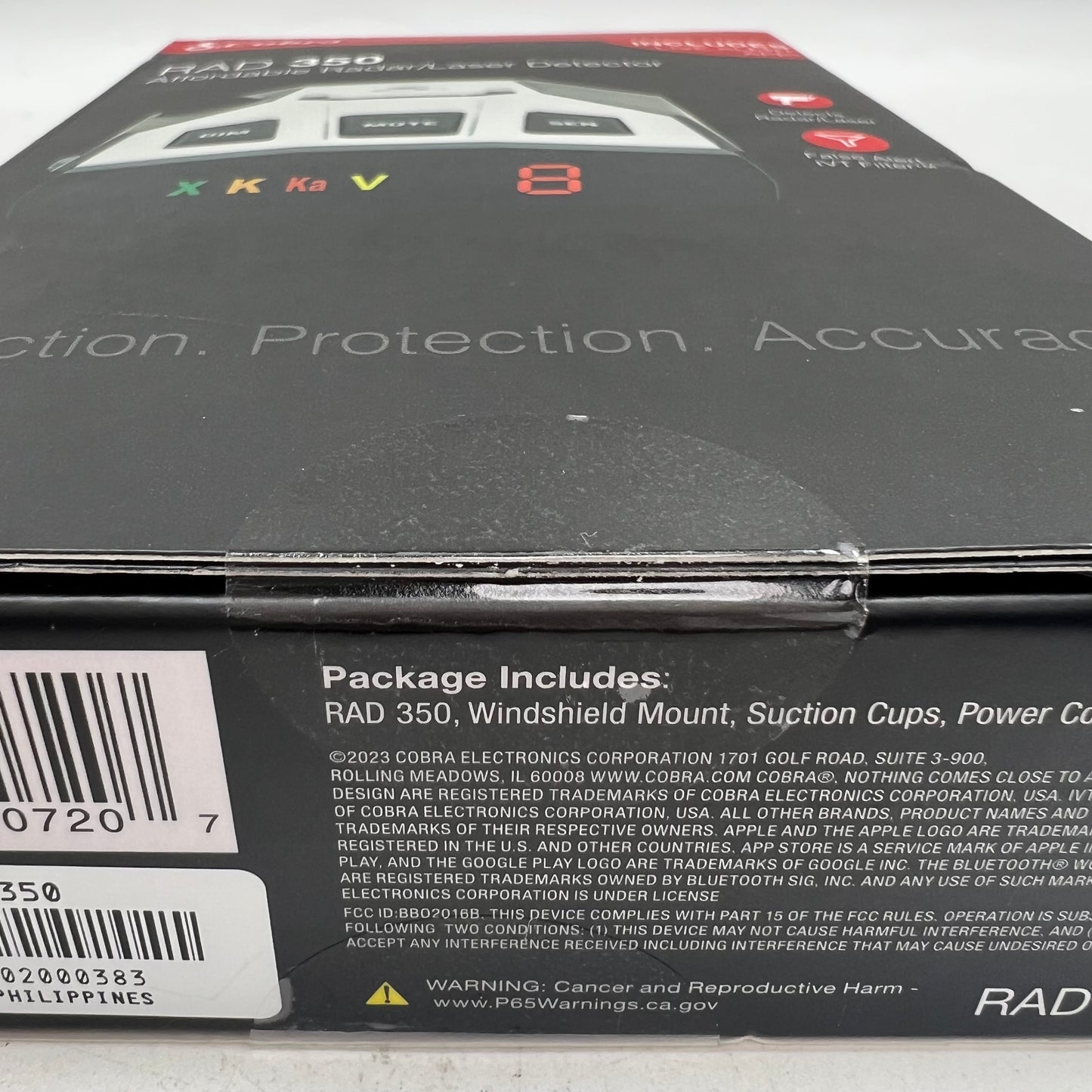 New Cobra RAD 350 Radar & Laser Detector