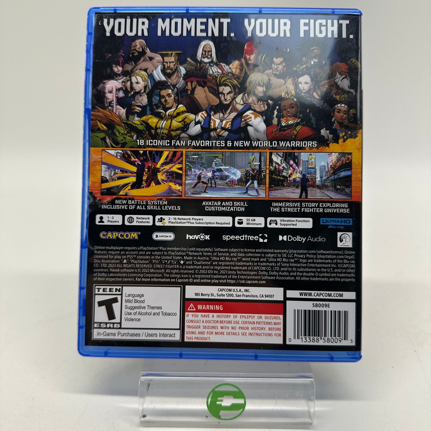 Street Fighter 6 (Sony PlayStation 5 PS5, 2023)