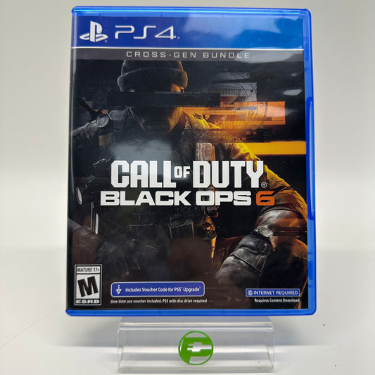 Call Of Duty: Black Ops 6  (Sony PlayStation 4 PS4,  2024)