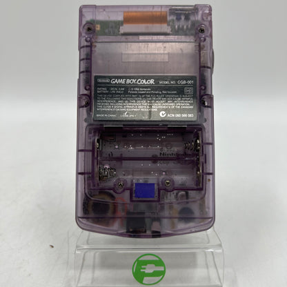 Nintendo Game Boy Color Handheld Game Console CGB-001 Atomic Purple