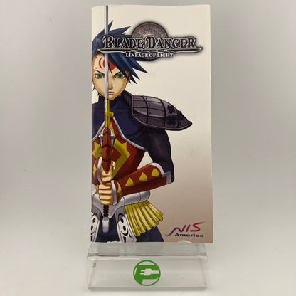 Blade Dancer Lineage of Light (Sony PlayStation Portable PSP, 2006)
