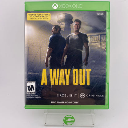 A Way Out (Microsoft Xbox One, 2018)