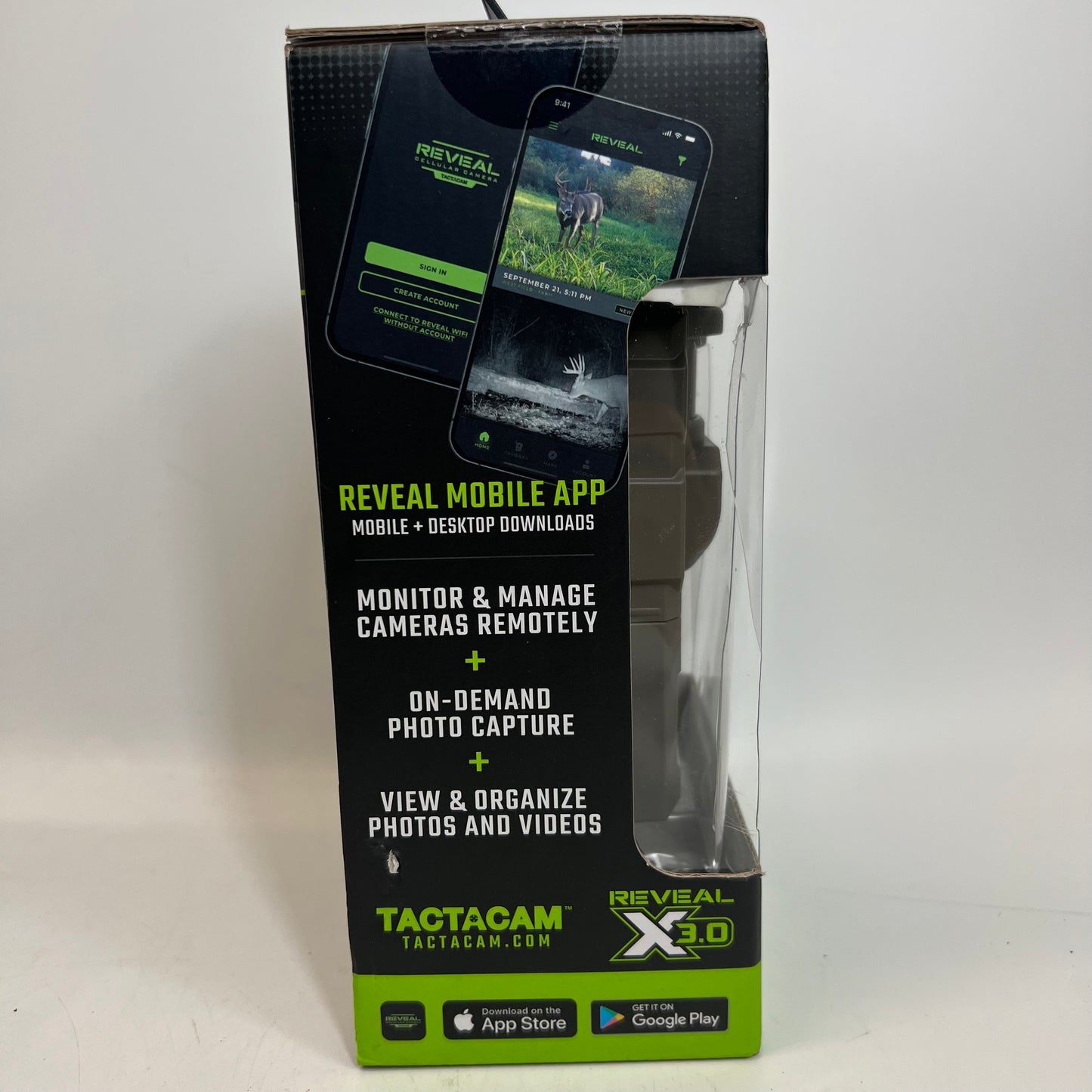 New Tactacam Reveal X 3.0 Cellular Trial Camera RV-TC-XGEN3