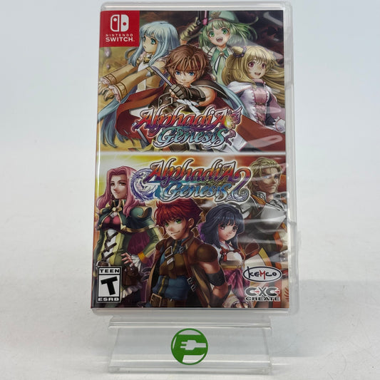 Alphadia Genesis 1 & 2  (Nintendo Switch,  2022)