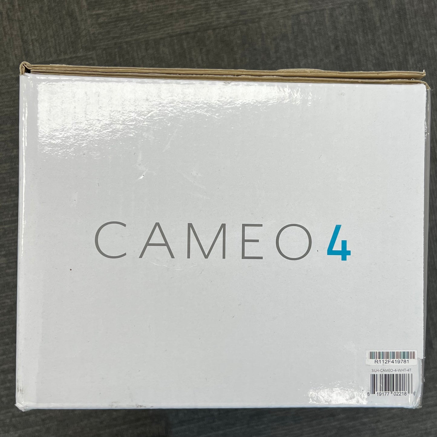 New Silhouette Cameo 4 Bluetooth Classic Cutter SILH-CAMEO-4-WHT-4T