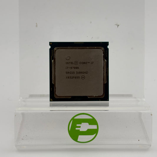 Intel i7-9700K 3.60GHz 8 Core SRG15 8 Thread LGA1151