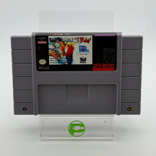 Earthworm Jim  (Super Nintendo SNES,  1994)