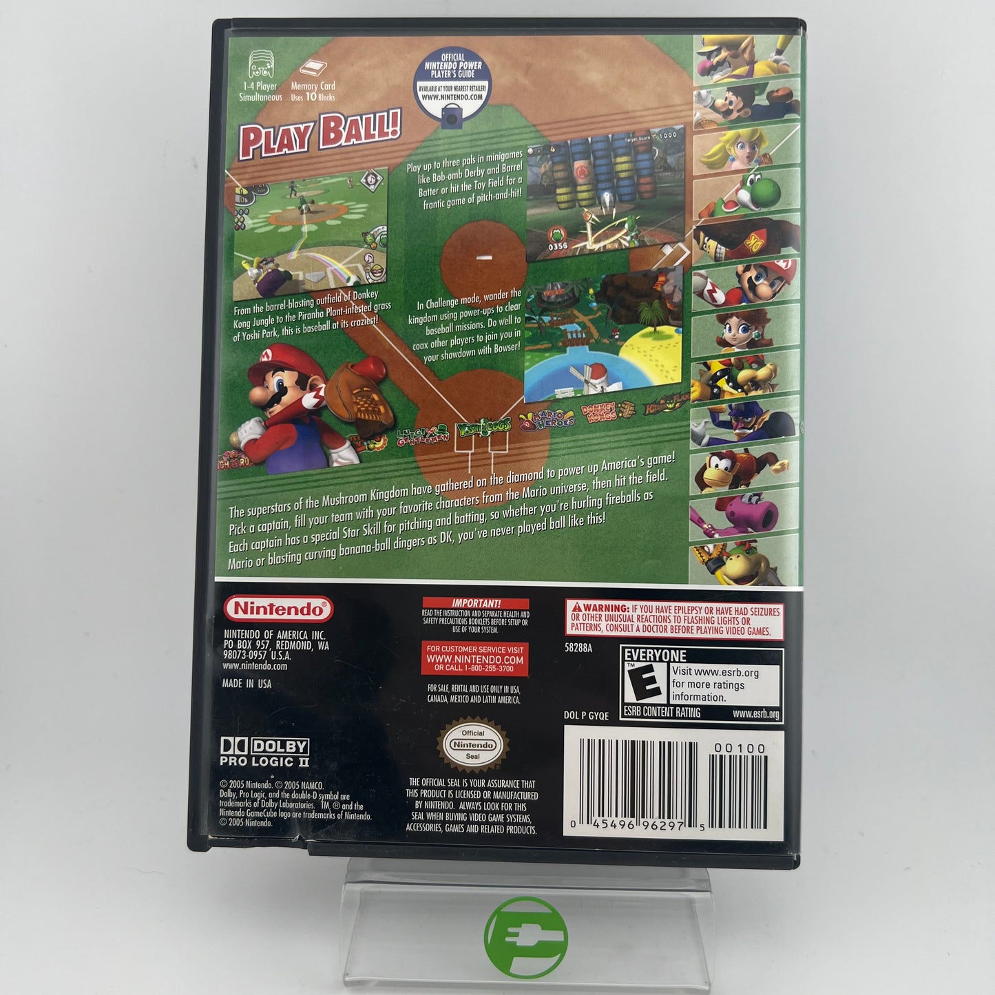 Mario Superstar Baseball  (Nintendo GameCube,  2005)