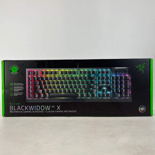 New Razer Black widow V4 X Gaming Keyboard RZ03-0470