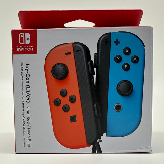 New Nintendo Switch Joy-Cons Pair Wireless Controller HAC-015/HAC-016 Red/Blue