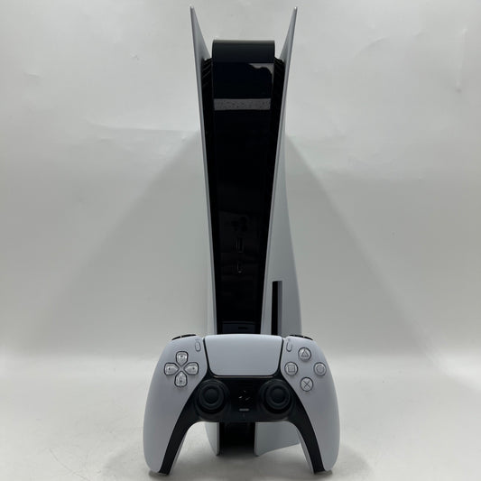 Sony PlayStation 5 Disc Edition PS5 825GB White Console Gaming System CFI-1015A