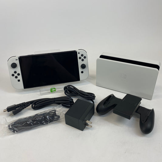 Nintendo Switch OLED Video Game Console HEG-001 Black/White